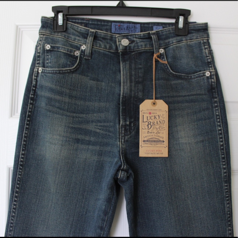 Lucky Brand | vintage style cropped jeans